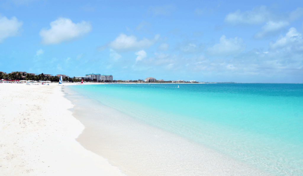 Grace Bay - A world-famous beach with powdery white sands and turquoise waters.