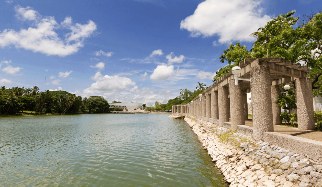 Villahermosa, Mexico - A scenic view of the city's vibrant streets and lush greenery, showcasing its natural beauty and urban charm.